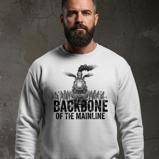 Backbone Crew - White Zoomed