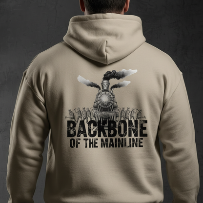 Backbone Hoodie - Sand Zoomed