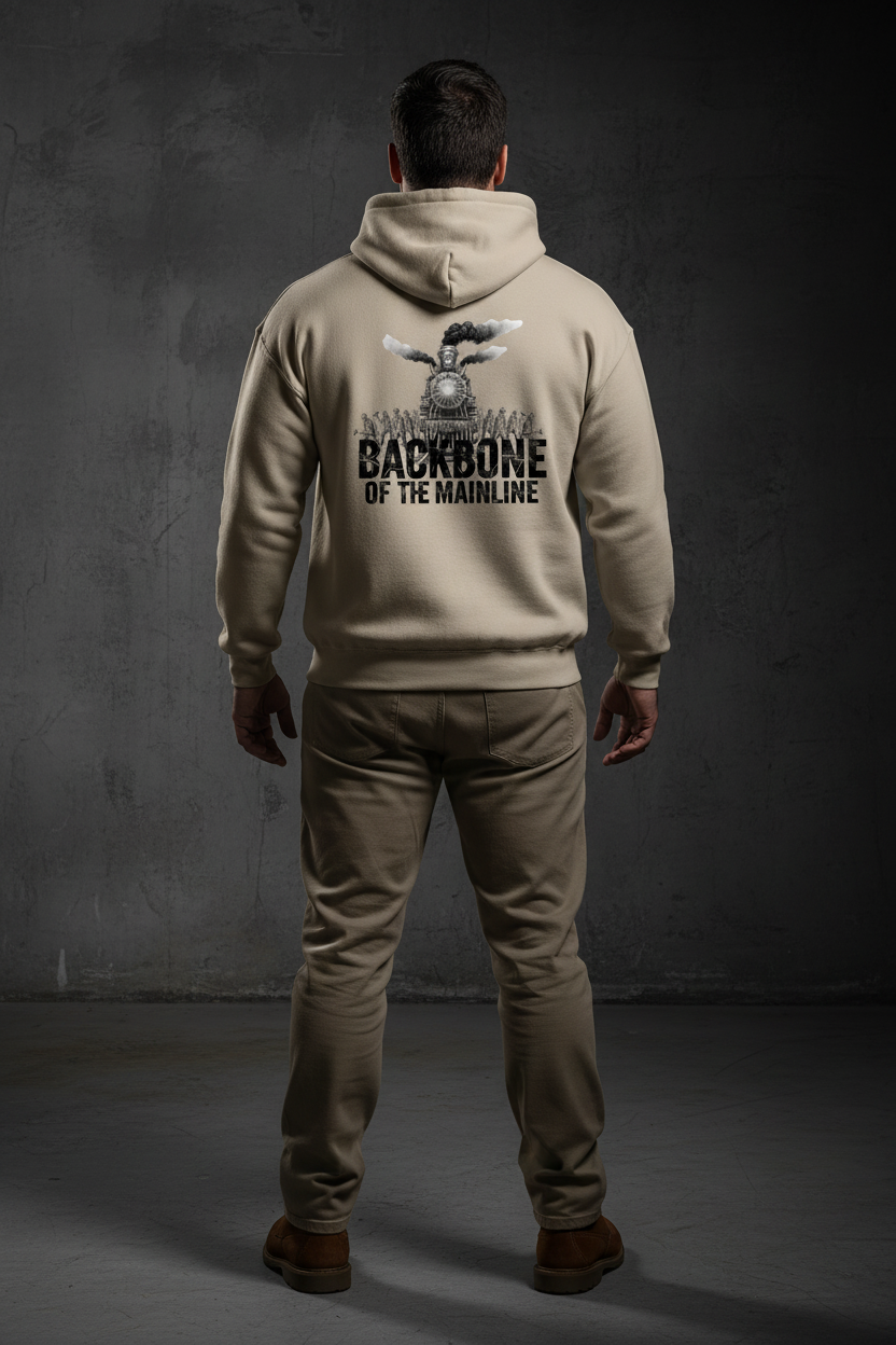 Backbone Hoodie - Sand