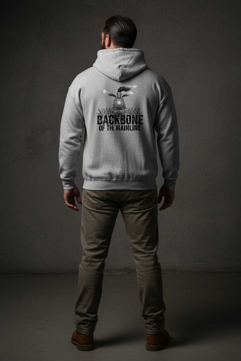 Backbone Hoodie - Sport Grey