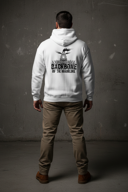Backbone Hoodie - White