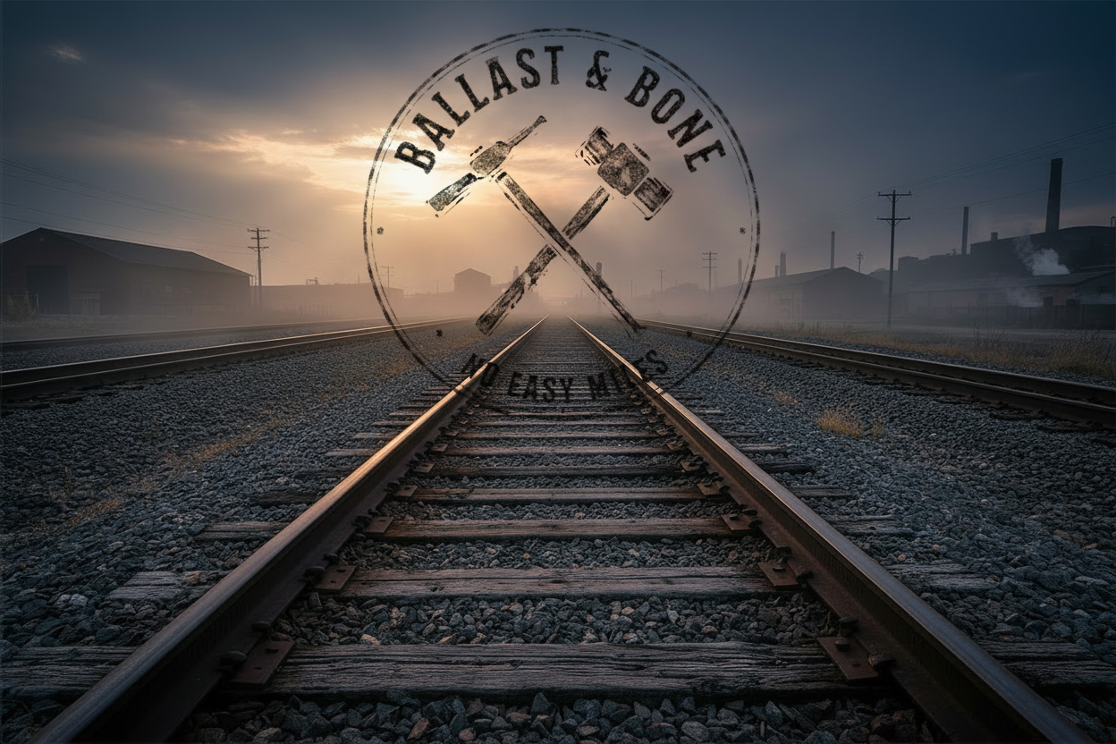 Ballast & Bone hero banner with larger logo