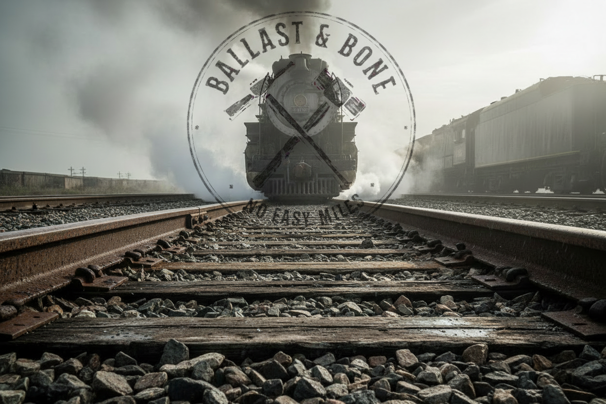 Ballast & Bone hero banner with logo