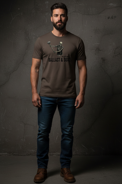 Brown Tee Front Mockup