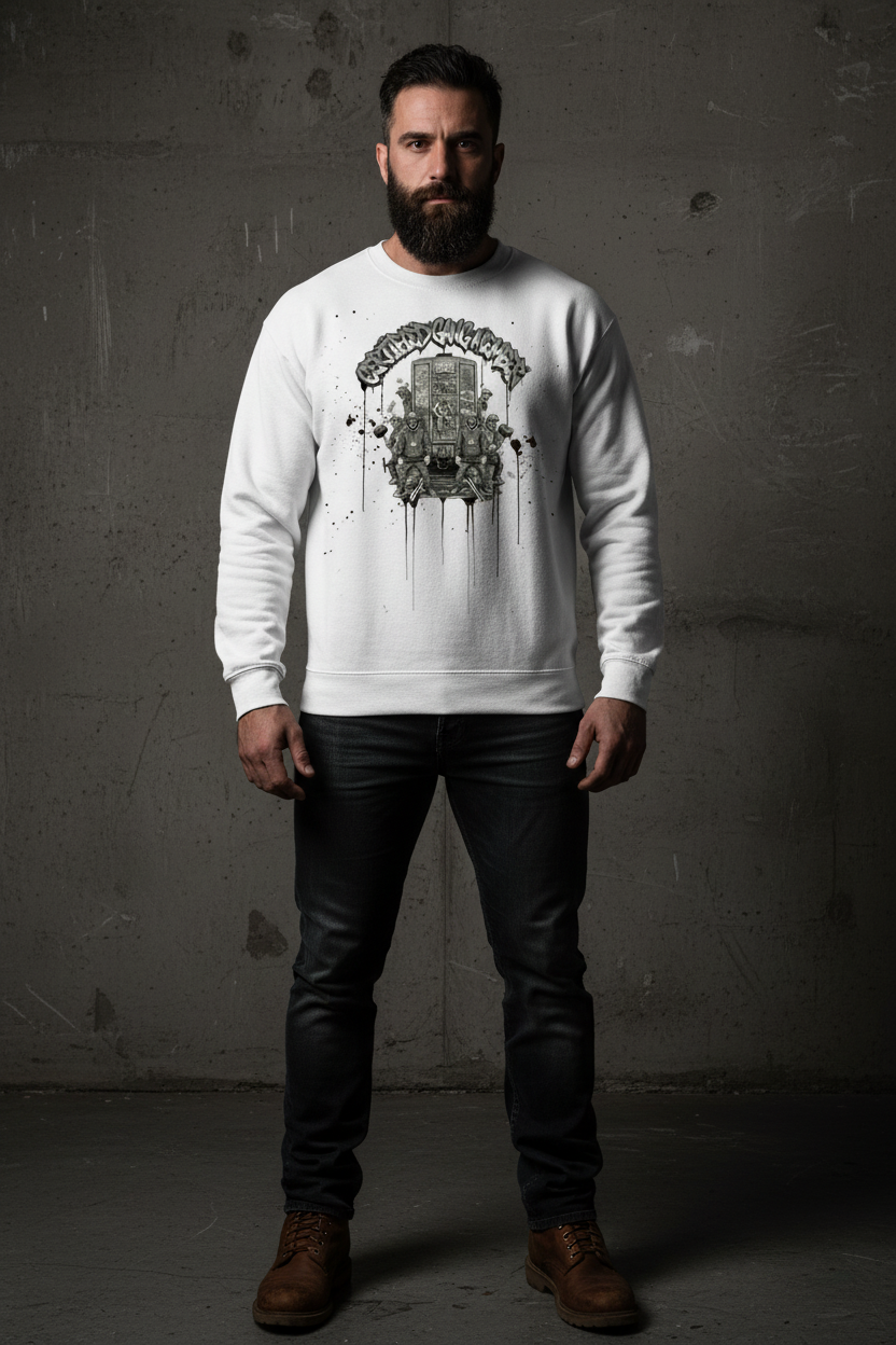 CGM Crew - White Brand Model