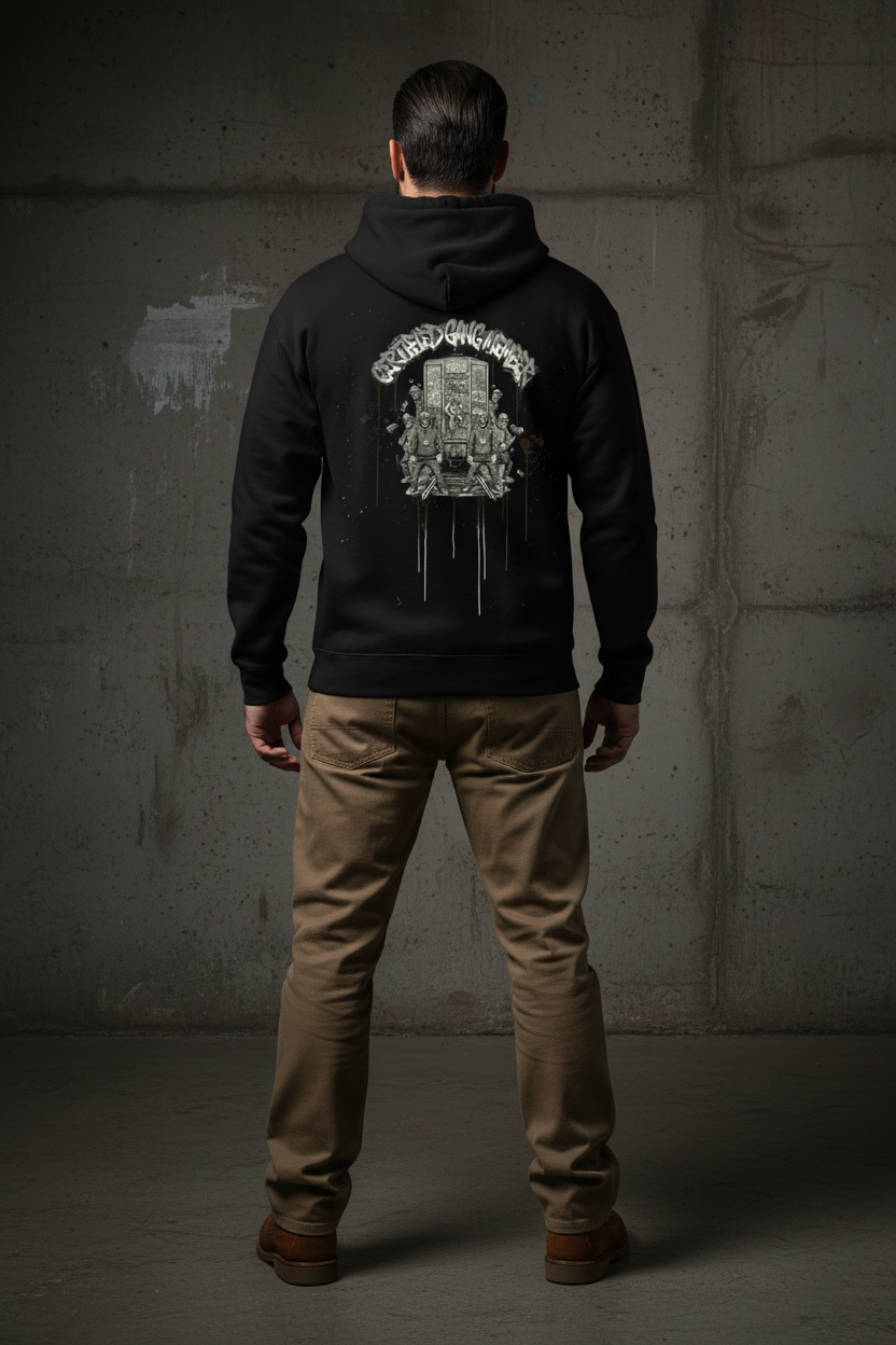 CGM Hoodie - Black Back