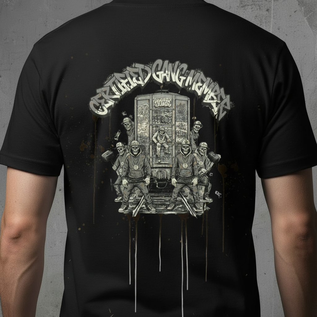 CGM Tee - Black Zoomed