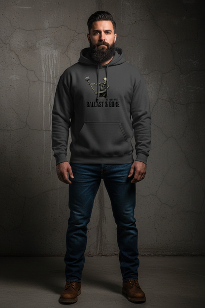 Charcoal Hoodie Front Mockup