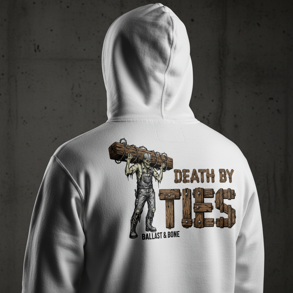 DBT Hoodie - White Zoomed Repositioned