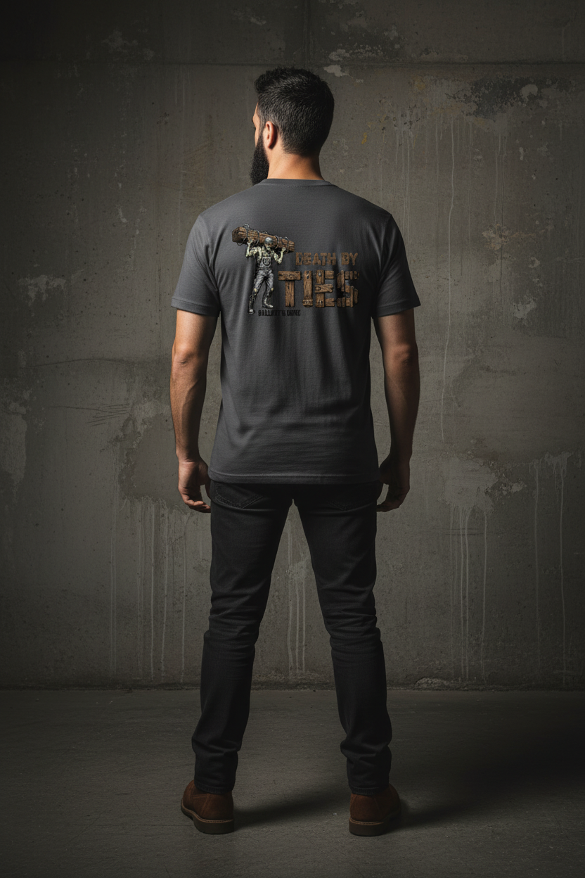 Death By Ties - Charcoal Repositioned
