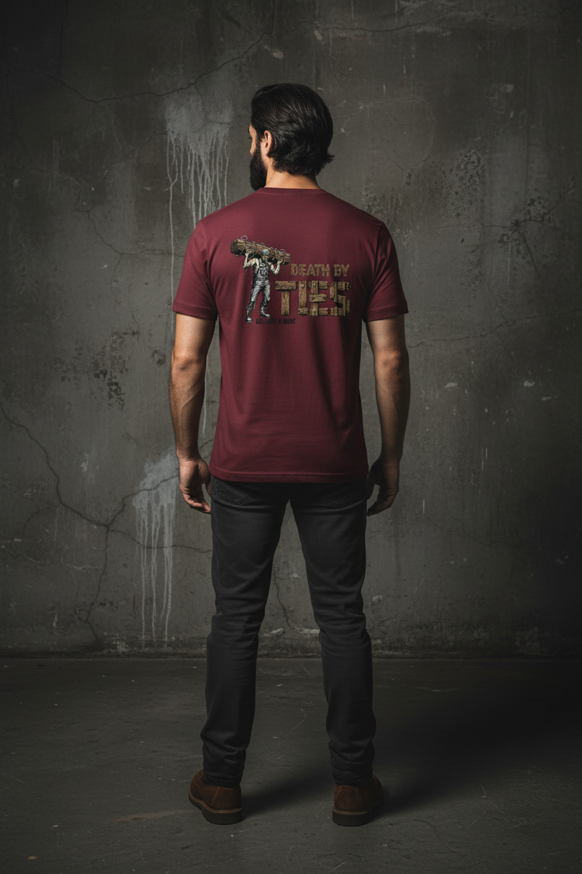 Death By Ties - Maroon