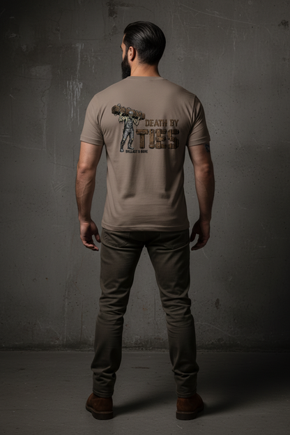 Death By Ties - Pebble Brown