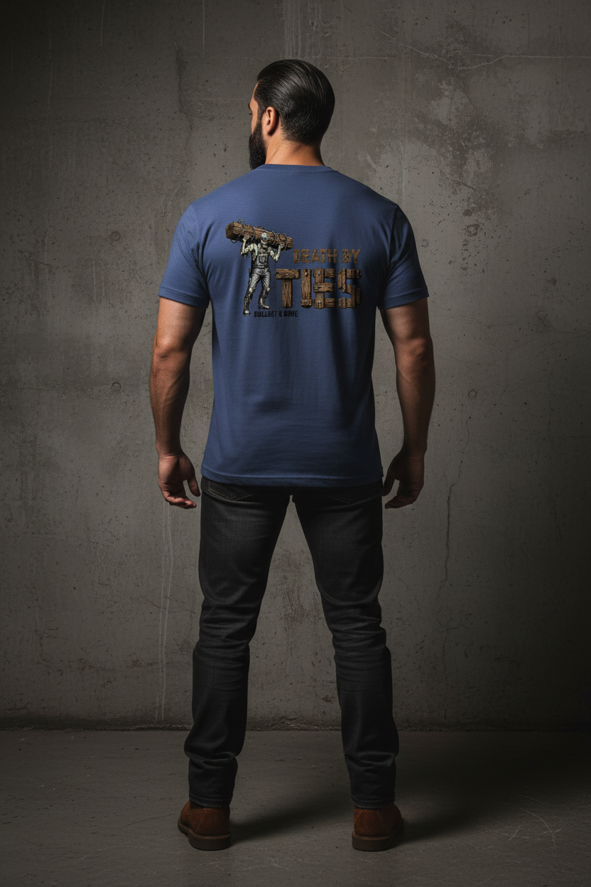 Death By Ties - Steel Blue