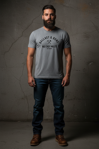 Grey Tee Front Mockup