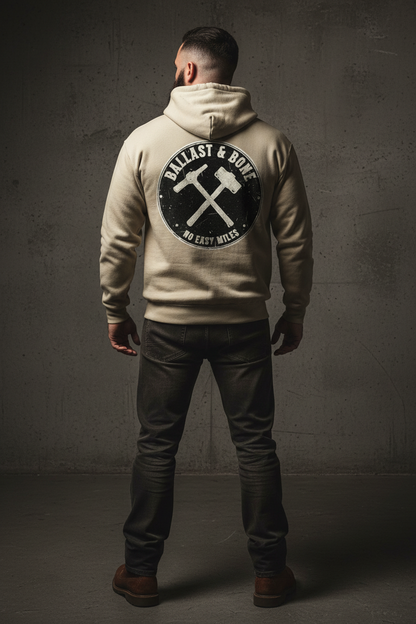 Hoodie Back - Sand