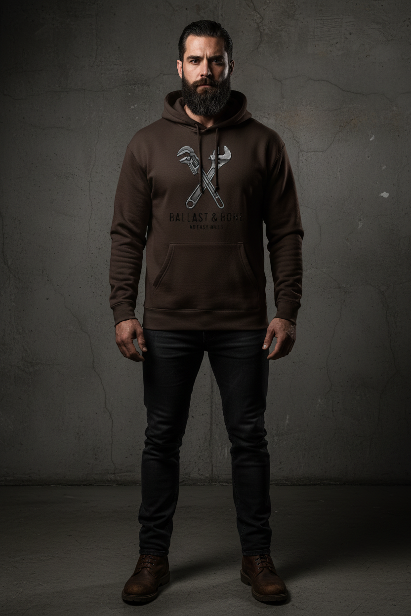 Hoodie - Dark Brown