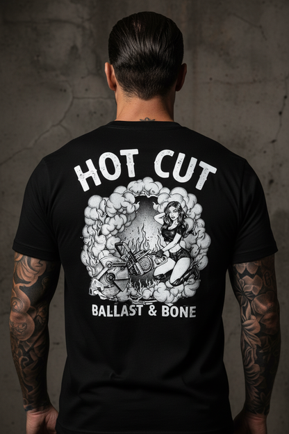 Hot Cut Back Design Close-Up Mockup