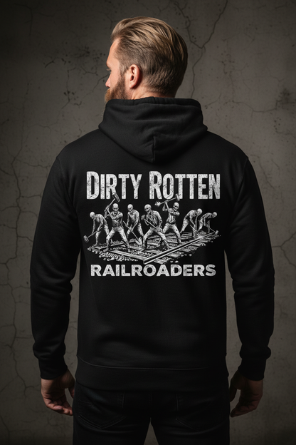 The Dirty Rotten Railroader Hoodie (Midnight)