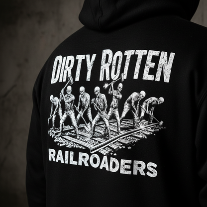 The Dirty Rotten Railroader Hoodie (Midnight)