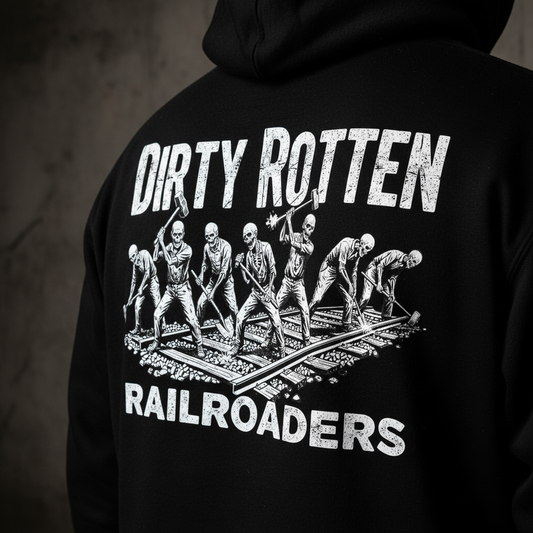 The Dirty Rotten Railroader Hoodie (Midnight)
