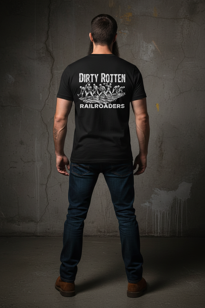 The Dirty Rotten Railroader Tee (Midnight)