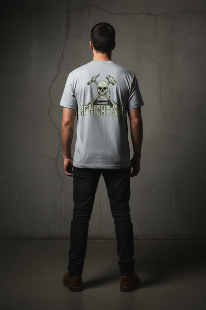 Night Shift Tee - Silver