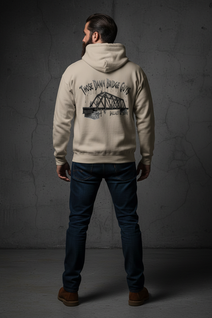 Sand Hoodie Back Mockup