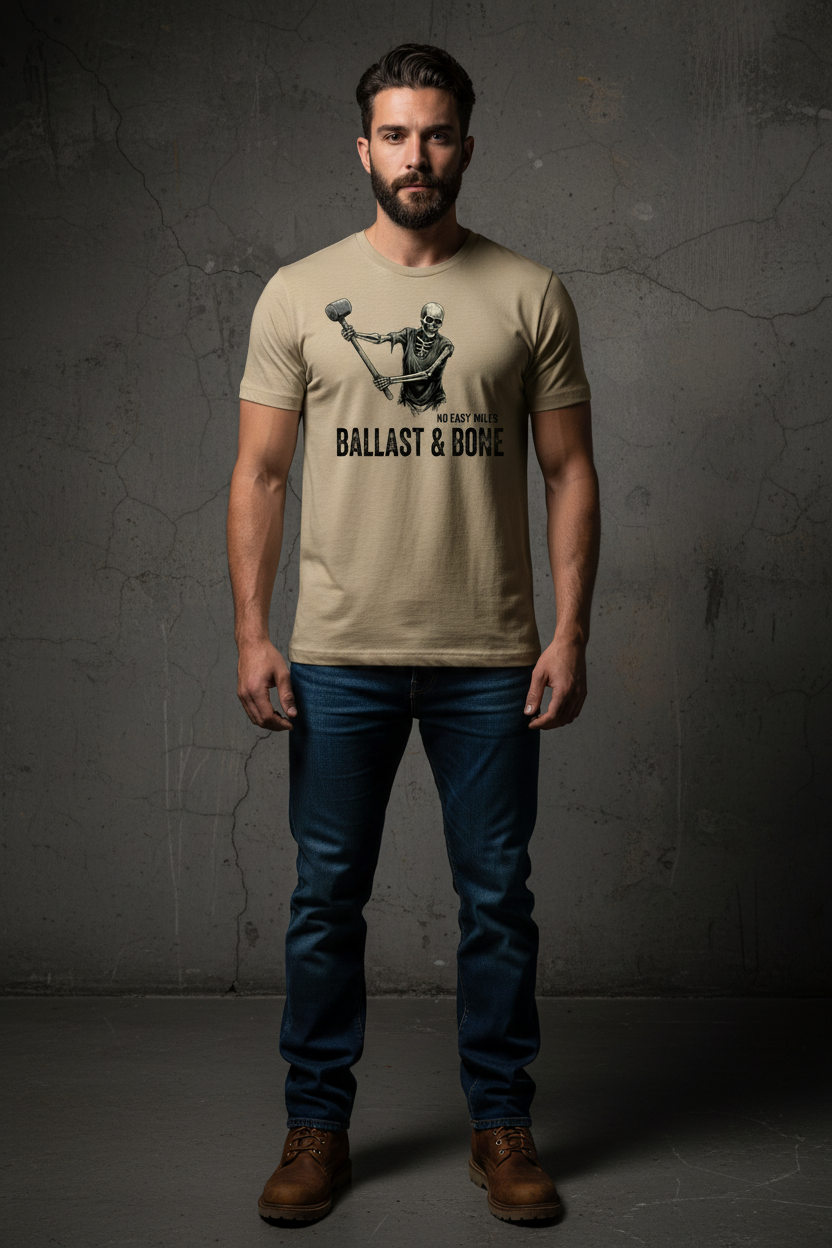 Sand Tee Front Mockup