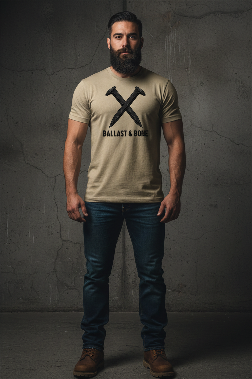 Sand Tee Front Mockup