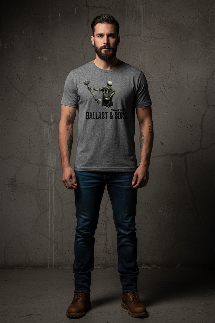Sport Grey Tee Front Mockup