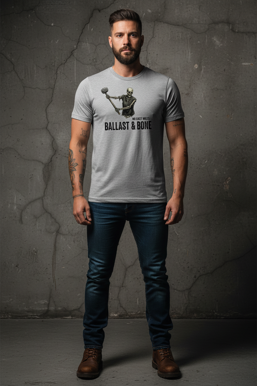 Sport Grey Tee Front Mockup