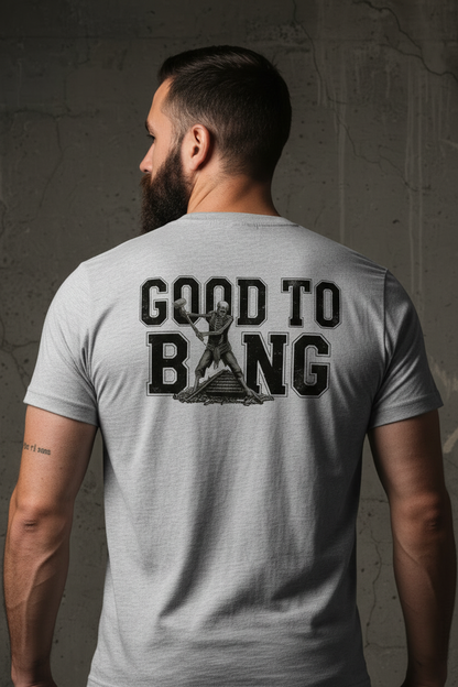Sport Grey Tee Zoomed Back Design