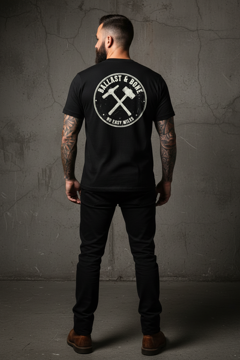Tee Back - Black
