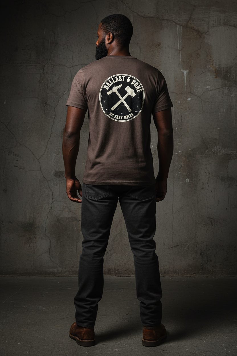 Tee Back - Dark Brown