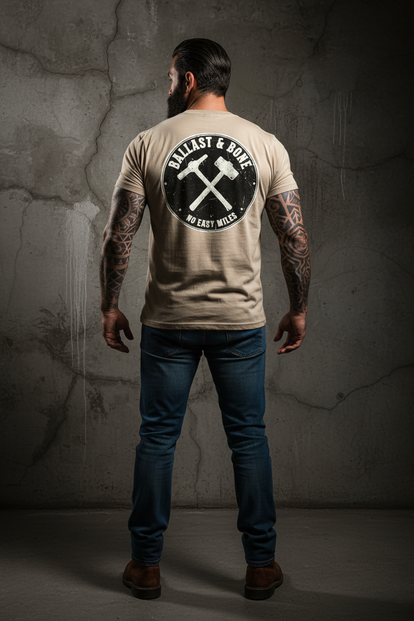 Tee Back - Sand