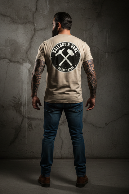 Tee Back - Sand