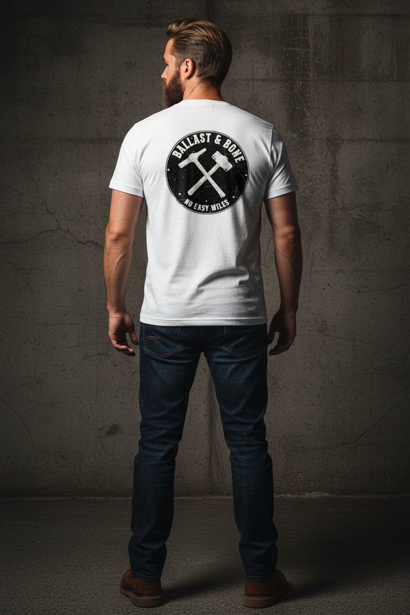 Tee Back - White