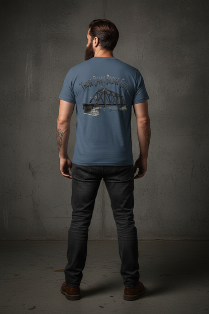 Those Damn Bridge Guys - Steel Blue Back