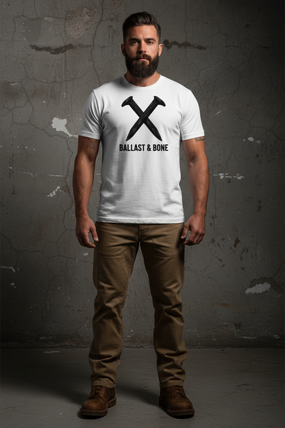 White Tee Front Mockup