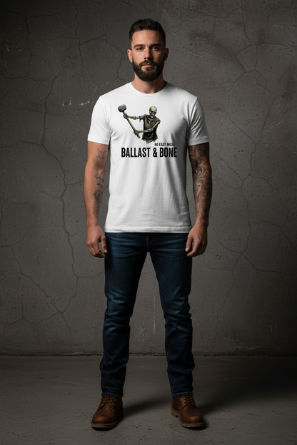 White Tee Front Mockup