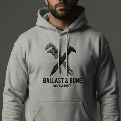Wrench & Spike Hoodie - Sport Grey Zoomed Fixed