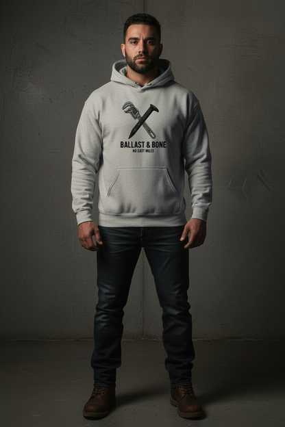 Wrench & Spike Hoodie - Sport Grey